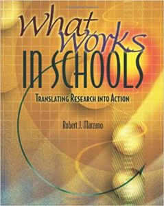 cover of what works in schools book